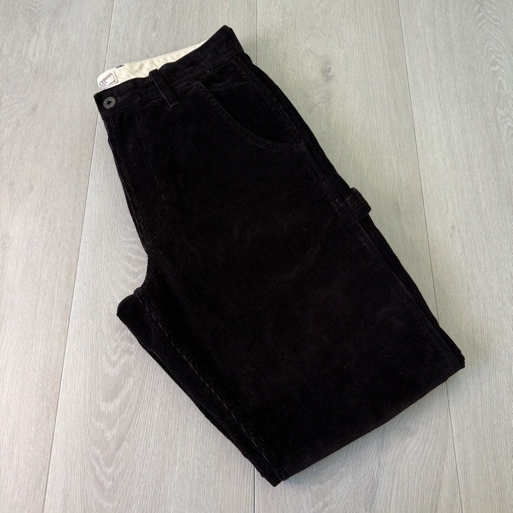 Wallace & Barnes Carpenter Painter Pants Mens 31 Purple Mens Corduroy Prep 31x32